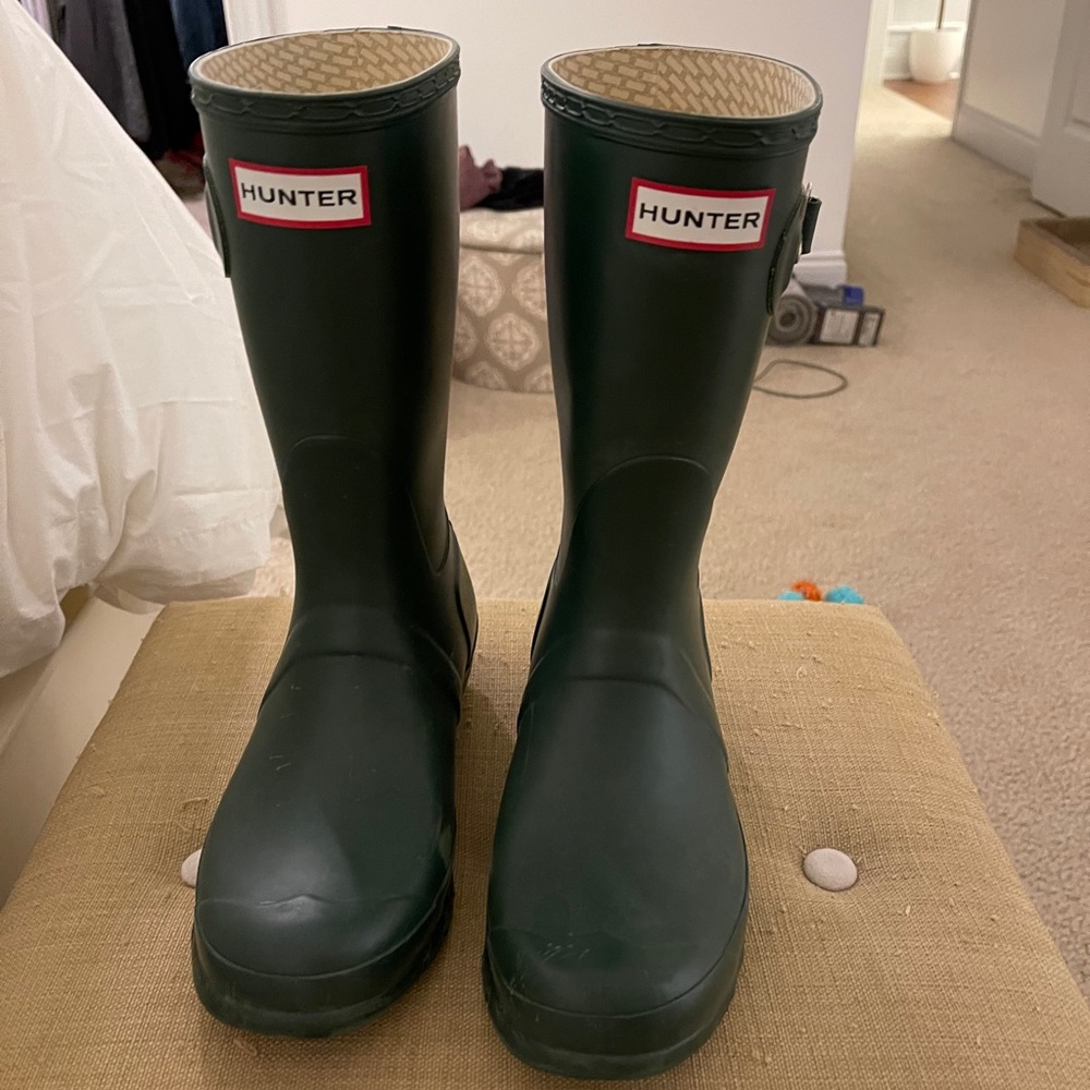 Hunter rain boots